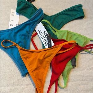 Urban Outfitters Colorful Thong Bundle